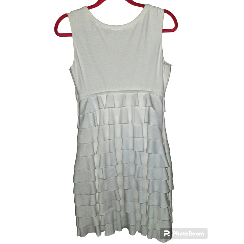 Calvin Klein Ruffle Layer Dress - Picture 2 of 4